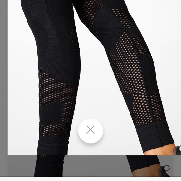 FABLETICS HIGH-WAISTED SEAMLESS MESH LEGGING *NWOT - Picture 3 of 6